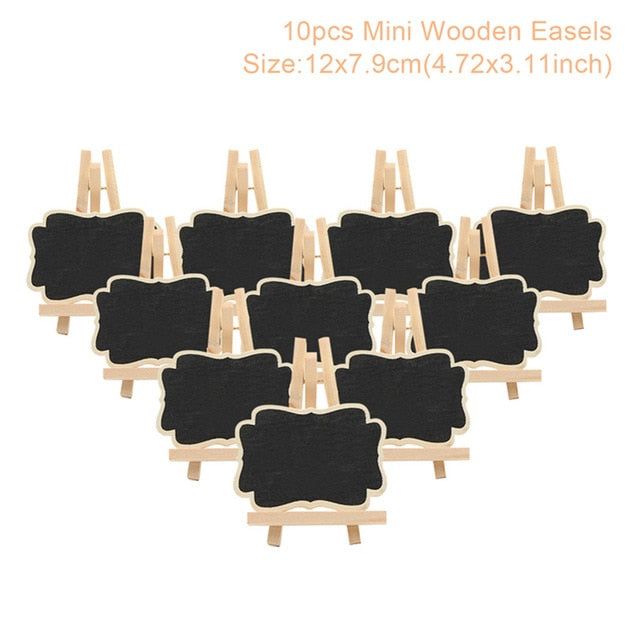 Mini Wooden Chalkboard