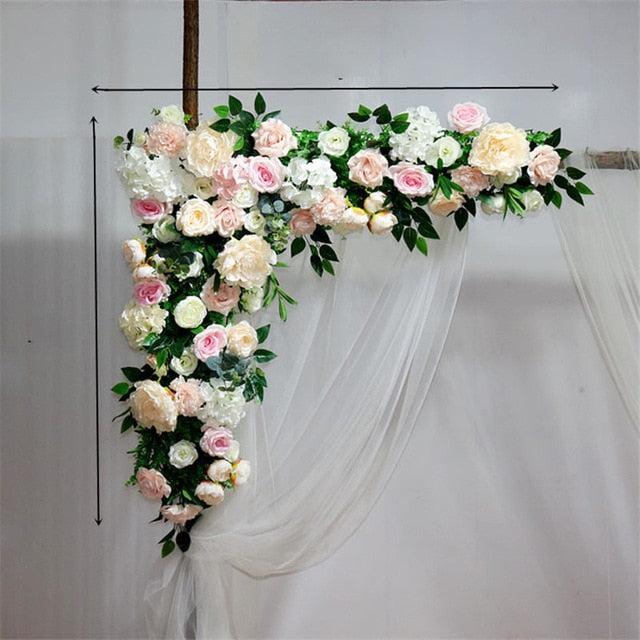 Elegant European Style Cloth Flowers For Decoration Set For