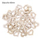50/100pcs Blank Heart Wood Slices