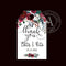 120 Piece Set Personalised Rectangular Wedding Tags