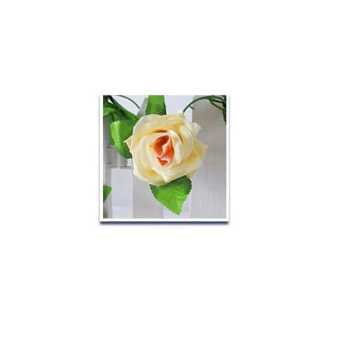 230cm/ 91in Silk Rose Artificial Flower Garland
