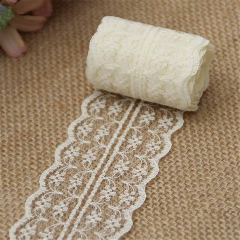 10m x 4.5cm Roll of Vintage Style Lace