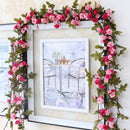 230cm (91in) Silk Rose Artificial Flower Vine