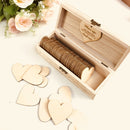 Wedding Guest Book with Hearts