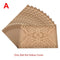 Flower Pattern Laser Cut Lace Wedding Invitations