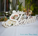 Mr and Mrs Last Name Table Sign