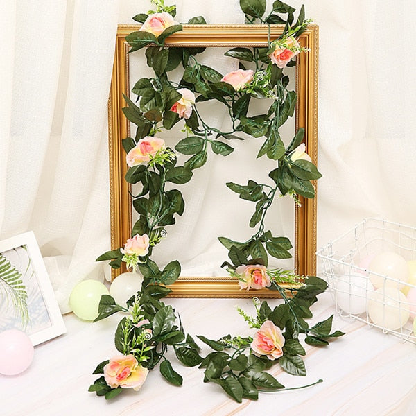 2.5m/8.2ft Artificial Flower Silk Flower Garland