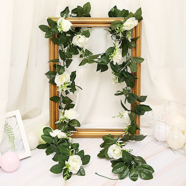 2.5m/8.2ft Artificial Flower Silk Flower Garland
