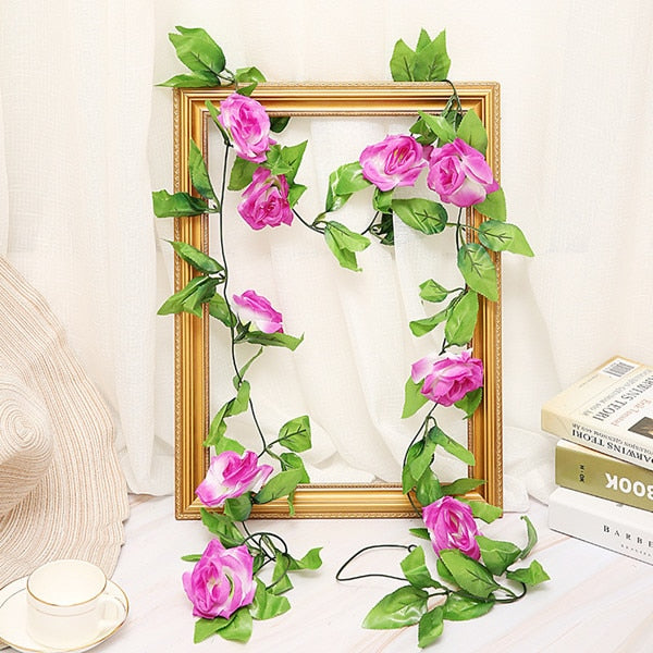 2.5m/8.2ft Artificial Flower Silk Flower Garland